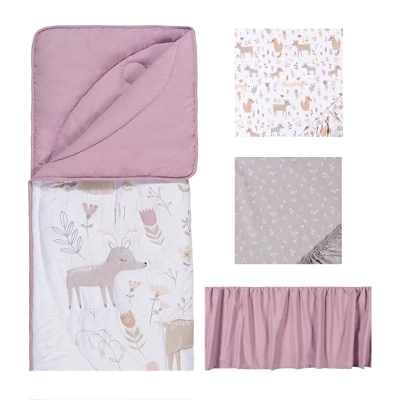 Trend Lab Crib Bedding Set - Forest Garden - 4pc 1 Trend Lab Crib Bedding Set - Forest Garden - 4pc