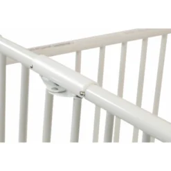 L.A. Baby Chromacoat Deluxe Holiday Mini/Portable Folding Metal Crib - White -Graco Shop GUEST 2f464380 9acb 4274 b3ee a535aa9507d3