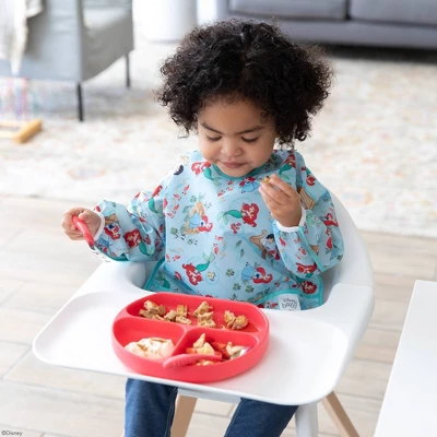 Bumkins Disney Sleeved Bib - Ariel 2 Bumkins Disney Sleeved Bib - Ariel - Image 2