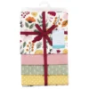 Hudson Baby Infant Girl Cotton Flannel Receiving Blankets, Fall Botanical, One Size