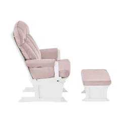 Suite Bebe Victoria Glider And Ottoman - White Wood And Pink Fabric 5 Suite Bebe Victoria Glider And Ottoman - White Wood And Pink Fabric -Graco Shop GUEST 30a353d7 40f9 4fa5 b83a d21aeef2dd78