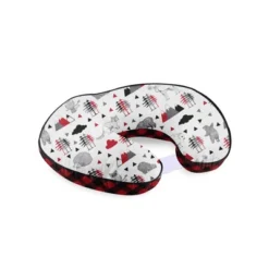 Bacati - 3 Pc Lumberjack Red Black Gray Boys Hugster Feeding & Infant Support Nursing Pillow -Graco Shop GUEST 327cabce aaea 4320 8cdc 6b4d139953ad