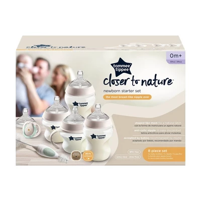 Tommee Tippee Closer To Nature Baby Bottle Gift Set - 8ct 5 Tommee Tippee Closer To Nature Baby Bottle Gift Set - 8ct - Image 5