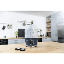 Babymoov Turbo Pure Sterilizer Dryer, Advanced Purified Sterilization, Fast & Clean Drying, Universal Bottle Storage And Easy Use, Black 9 Babymoov Turbo Pure Sterilizer Dryer, Advanced Purified Sterilization, Fast & Clean Drying, Universal Bottle Storage And Easy Use, Black -Graco Shop GUEST 3322d08a c8c6 4f7f bd91 281338865349