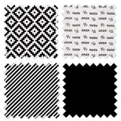 Bacati - Love Black/White Collapsible Laundry Hamper -Graco Shop GUEST 34347047 4618 47fc b4fe a4e4ca77bb8d