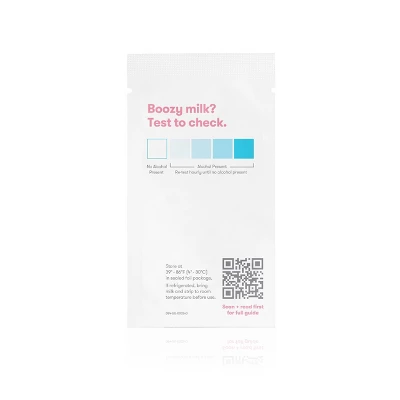 Frida Mom Breast Milk Alcohol Test Strips - 15ct 6 Frida Mom Breast Milk Alcohol Test Strips - 15ct - Image 6