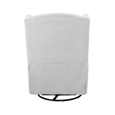 SECOND STORY HOME Hemingway Swivel Recliner Chair - Gray 1 SECOND STORY HOME Hemingway Swivel Recliner Chair - Gray