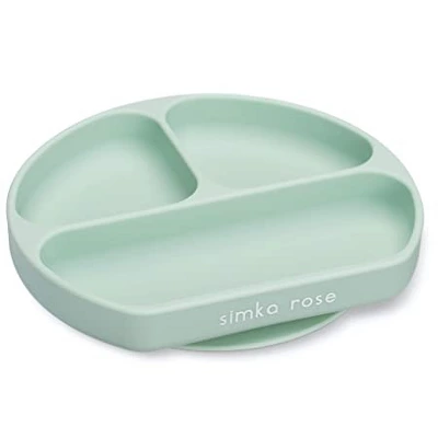 Simka Rose Silicone Suction Plate For Baby And Toddler 5 Simka Rose Silicone Suction Plate For Baby And Toddler - Image 5