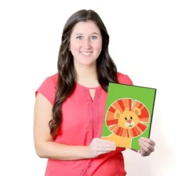 Big Dot Of Happiness Jungle Party Animals - Safari Zoo Animal Nursery Wall Art And Kids Room Decor - Gift Ideas - 7.5 X 10 Inches - Set Of 3 Prints -Graco Shop GUEST 37fbf767 7273 44b0 b8bb 26ed4ada32ea