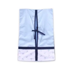 Bacati - Little Sailor Anchor Boat Blue Navy 4 Pc Crib Bedding Set With Diaper Caddy -Graco Shop GUEST 3823fb56 c254 4528 ab6d 56d673980b06
