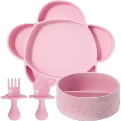 Grabease 4-Piece Stay-Put Table Set For Babies & Toddlers 6 Months & Up, Divided Bowl With Suction Bottoms Plus Self-Feeding Spoon & Fork 13 Grabease 4-Piece Stay-Put Table Set For Babies & Toddlers 6 Months & Up, Divided Bowl With Suction Bottoms Plus Self-Feeding Spoon & Fork -Graco Shop GUEST 39465ce7 1e1f 40cc bdb7 c624b1c64d3f