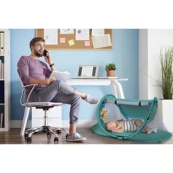 KidCo PeaPod Camp Lightweight Pop Up Child Portable Travel Bed Tent Extension With Retractable Sun Shade, Storage Pocket, And Carry Bag 7 KidCo PeaPod Camp Lightweight Pop Up Child Portable Travel Bed Tent Extension With Retractable Sun Shade, Storage Pocket, And Carry Bag -Graco Shop GUEST 39a143fc 2797 4c93 bfad 041e607c8e61