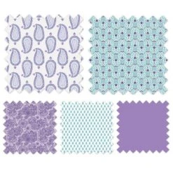 Bacati - Isabella Paisley Aqua Lilac Purple 3 Pc Toddler Bedding Sheet Set -Graco Shop GUEST 39e4430c 4a0f 4500 a2bf fb856594ab6b