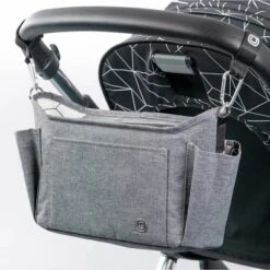 Diono Buggy Buddy XL Universal Stroller Organizer, Cup Holders, Secure Attachment, Zip Pockets, Gray -Graco Shop GUEST 39f2f615 7f39 4043 8d51 d5a407f13e5a