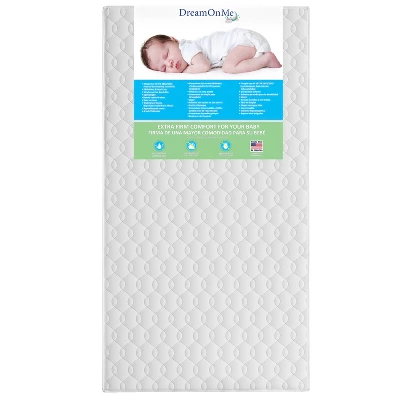 Dream On Me Goodnight 6" Full-Size Firm Foam Crib & Toddler Bed Mattress - White - 50ct 3 Dream On Me Goodnight 6" Full-Size Firm Foam Crib & Toddler Bed Mattress - White - 50ct - Image 3