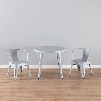 3pc Coco Kids' Outdoor Set Gray - ACEssentials 3 3pc Coco Kids' Outdoor Set Gray - ACEssentials - Image 3