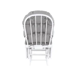 Suite Bebe Madison Glider & Ottoman - White/Oyster -Graco Shop GUEST 3c475b9b 1287 422e 8e84 b43b5db0eeb6