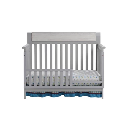 Suite Bebe Hayes 4-in-1 Convertible Crib - Gray/Weathered Granite 4 Suite Bebe Hayes 4-in-1 Convertible Crib - Gray/Weathered Granite - Image 4