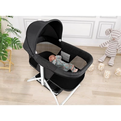 Dream On Me JPMA Certified Insta Fold Bassinet And Cradle 2 Dream On Me JPMA Certified Insta Fold Bassinet And Cradle - Image 2