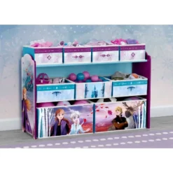 Delta Children Disney Frozen Deluxe 9 Bin Design And Store Toy Organizer