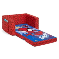 Delta Children Marvel Spidey And His Amazing Friends Kids' 2-in-1 Convertible Cozee Flip-Out Chair -Graco Shop GUEST 3f509a3b fda0 4469 a6e9 27f65384a14e