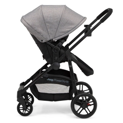 Jeep PowerGlyde Plus 2-in-1 Stroller - Gray 3 Jeep PowerGlyde Plus 2-in-1 Stroller - Gray - Image 3