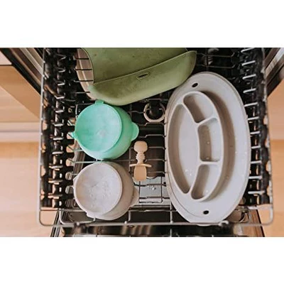 Upward Baby Bib Spoon Bowl Placemat 6-12 Months 8Pc Set Multi 2 Upward Baby Bib Spoon Bowl Placemat 6-12 Months 8Pc Set Multi - Image 2