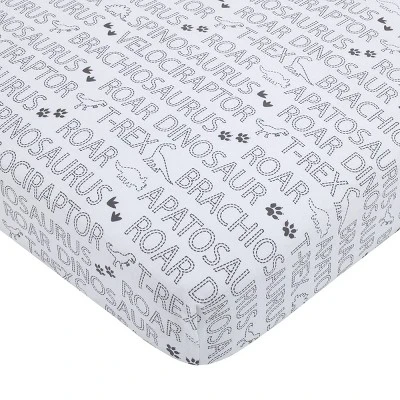 NoJo Baby Saurus Nursery Crib Bedding Set - 4pc 2 NoJo Baby Saurus Nursery Crib Bedding Set - 4pc - Image 2