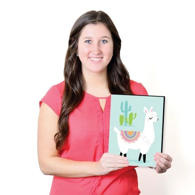 Big Dot Of Happiness Whole Llama Fun - Nursery Wall Art, Kids Room Decor And Llama Fiesta Home Decor - Gift Ideas - 7.5 X 10 Inches - Set Of 3 Prints 4 Big Dot Of Happiness Whole Llama Fun - Nursery Wall Art, Kids Room Decor And Llama Fiesta Home Decor - Gift Ideas - 7.5 X 10 Inches - Set Of 3 Prints - Image 4