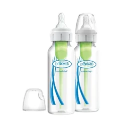 Dr. Brown's Dr. Brown's Options+ Anti-Colic Bottle - Pink And Clear - 8oz/4pk -Graco Shop GUEST 43ea96f5 5df2 47e2 8223 00e983d61021