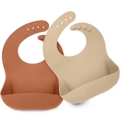 KeaBabies 2-Pack Silicone Bibs For Babies, Food Grade Silicone Baby Bibs For Eating, Feeding, Toddler Bibs, Boys, Girls -Graco Shop GUEST 4451c9d8 9dab 42d9 bff2 40dab02196a5