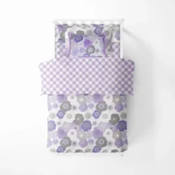 Bacati - Watercolor Floral Purple Gray 5 Pc Girls Toddler Bedding Set 11 Bacati - Watercolor Floral Purple Gray 5 Pc Girls Toddler Bedding Set -Graco Shop GUEST 4479d7e5 f9b0 4fdf 81d6 e8f9d3c3ac19
