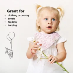 10pk Organic Baby Bandana Bibs, Baby Drool Bibs For Baby Girl, Boy, Baby Bibs For Infant, Newborn -Graco Shop GUEST 44a88c8c cec1 48f7 a452 f65bd9eeb3f7