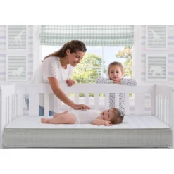Simmons Kids' Comforpedic From Beautyrest Dual Sided Crib/Toddler Mattress- Gray 9 Simmons Kids' Comforpedic From Beautyrest Dual Sided Crib/Toddler Mattress- Gray -Graco Shop GUEST 45a008a4 3219 4445 ba37 2af5065ead00