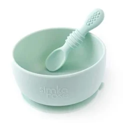 Simka Rose Silicone Baby Bowl And Spoon Set -Graco Shop GUEST 46a8cf9b 4b81 49e6 810f 1a4a3a2cf0ee