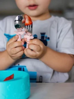 Grabease 3-Piece Stainless Steel Utensil Set For Independent Self-Feeding: Fork, Spoon & Curve-Tip Safety Knife For 18 Months & Up -Graco Shop GUEST 49b17634 7823 4cb8 bc3f 09f6ca0def0b