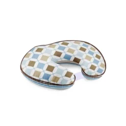 Bacati - 3 Pc Mod Diamond/Stripes Aqua Chocolate Hugster Feeding & Infant Support Nursing Pillow -Graco Shop GUEST 4a2ed6e5 de33 4569 8606 b6b75a78cd1c