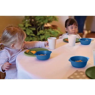 Red Rover 7" 4pk Bamboo Kids' Plates Blue/Green/Purple 2 Red Rover 7" 4pk Bamboo Kids' Plates Blue/Green/Purple - Image 2