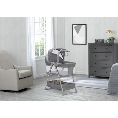 Simmons Kids' City Sleeper Bassinet - Gray Tweed 1 Simmons Kids' City Sleeper Bassinet - Gray Tweed