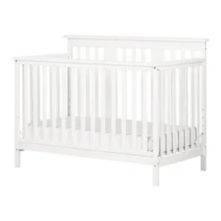 Cotton Candy Baby Crib 4 Heights With Toddler Rail - Pure White - South Shore -Graco Shop GUEST 4b2d3001 a6ec 47de a0e3 a378c4815eab