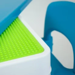 3pc Kids' 2 In 1 Square Activity Table With Chairs And 100pc Building Blocks White/Green/Blue - Humble Crew 9 3pc Kids' 2 In 1 Square Activity Table With Chairs And 100pc Building Blocks White/Green/Blue - Humble Crew -Graco Shop GUEST 4ba05811 1eab 47b3 b98e 0bcc250e55e8