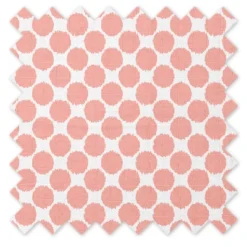 Bacati - Ikat Coral Dots Muslin 100 Percent Cotton Universal Baby US Standard Crib Or Toddler Bed Fitted Sheet -Graco Shop GUEST 4ba65e9d 3910 4882 b910 36765aafd1f4