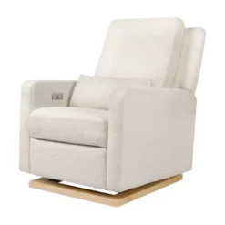 Babyletto Sigi Glider Recliner With Electronic Control And USB With Light Wood Base - Greenguard Gold Certified -Graco Shop GUEST 4bdc5e3a 5d98 4ebf 8802 35a995f82428