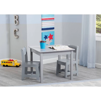 Delta Children MySize Kids' Wood Table And Chair Set 2 Chairs Included 1 Delta Children MySize Kids' Wood Table And Chair Set 2 Chairs Included