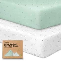 KeaBabies 2pk Fitted Crib Sheets For Boys, Girls, Organic Baby Crib Sheet, Fits Standard Nursery Crib Mattresses -Graco Shop GUEST 4dde5bcd d550 4364 9b54 67540f558b15