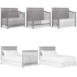 Slumber Baby Harper 4 In 1 Convertible Crib In Metallic Grey 5 Slumber Baby Harper 4 In 1 Convertible Crib In Metallic Grey -Graco Shop GUEST 4de56cfe 2574 497f bfc6 c54f81c652a1