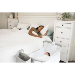 Baby Delight Beside Me Dreamer Deluxe Bassinet And Bedside Sleeper - Quilted Pebble Gray -Graco Shop GUEST 50884705 3113 48ac 87b1 6eb0aaffe18e