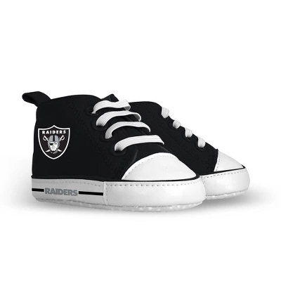 Baby Fanatic 2 Piece Bid And Shoes - NFL Las Vegas Raiders - White Unisex Infant Apparel 2 Baby Fanatic 2 Piece Bid And Shoes - NFL Las Vegas Raiders - White Unisex Infant Apparel - Image 2