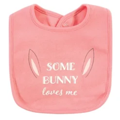 Hudson Baby Infant Girl Cotton Bibs, Sweet Bunny, One Size -Graco Shop GUEST 52fc19dd c266 402b 95e8 7fd35fc7f67f