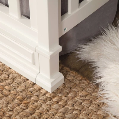 Namesake Emma Regency 4-in-1 Convertible Crib - Warm White 9 Namesake Emma Regency 4-in-1 Convertible Crib - Warm White - Image 9